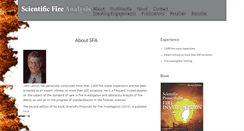 Desktop Screenshot of firescientist.com